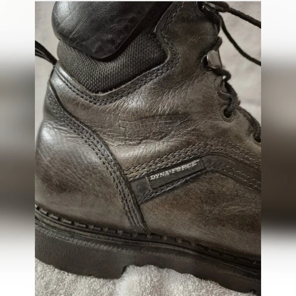 Red Wing Dyna Force Steel Toe Work Boots Mens 11.5 B Leather 923 EH